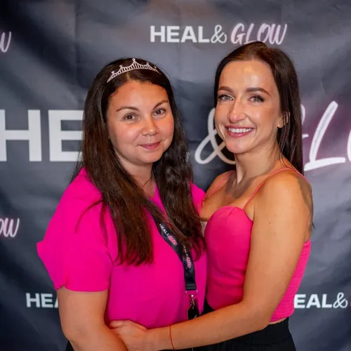Hana s účastnicí na setkání Heal&GLOW®